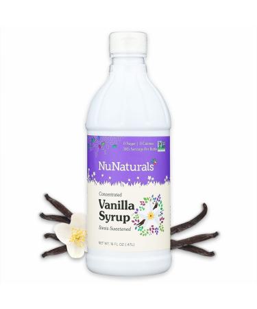 NuNaturals Concentrated Vanilla Syrup 16 fl oz (0.47 l)
