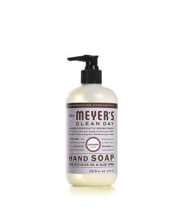 Mrs. Meyer's Lavender Hand Soap 12.5 Fl Oz - Biodegradable Formula with Essential Oils - Buy Online on GoSupps.com