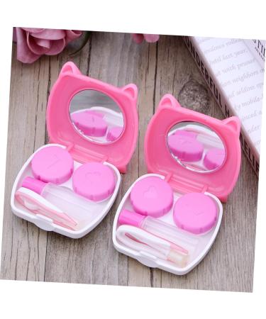 Buy Healeved 2-Piece Cartoon Contact Lens Container Set - Perfect for Daily Use & Travel - Buy Online on GoSupps.com