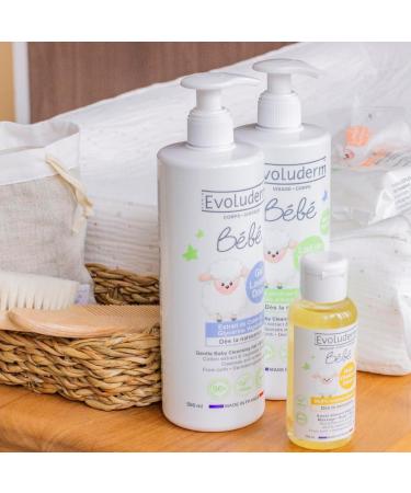 EVOLUDERM - Baby Sweet Almond Oil - Nourishes - Softens - Protects - 100 ml - 99.6% Natural Origin - Vegan - Made in France - Pack of 3 x 100 ml - Buy Online on GoSupps.com