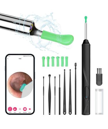 Ear wax removal Otoscope Neovsuny WiFi Ohrreiniger Camera 1080p Ultradnne HD wireless waterproof waterproof ears with 3.5mm lens and 6 LEDs for iPhone iPad and Android smartphones