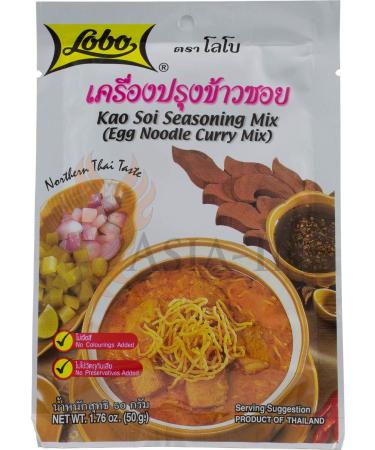 Lobo Brand Thai Kao Soi Seasoning - 1.76 (3 Packs)