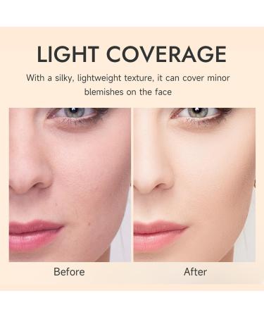 CC Cream Foundation - Cr me CC cor enne changeant de couleur avec SPF 25 Fond de couverture compl te et Cr me hydratant pour la peau uniforme (#2 62g) #2 1 g (Lot de 1) - Buy Online on GoSupps.com