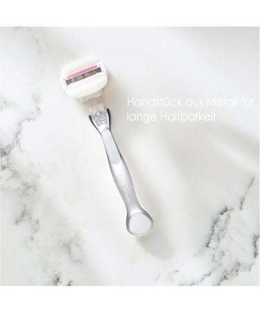 Gillette Venus Comfortglide Sugarberry Razor for Women | 5-Layer Blade + 1 Replacement Blade | Perfect Women's Gift for Smooth Shaving - Buy Online on GoSupps.com