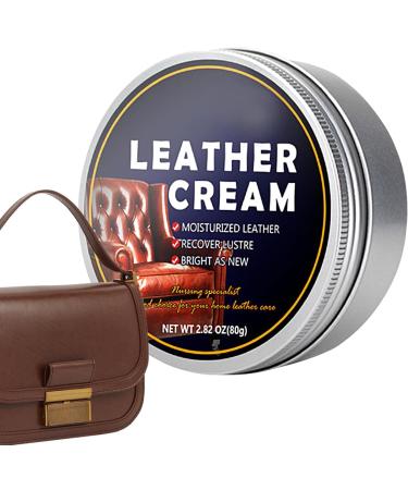  Tewzafiya Leather shoe conditioner leather protection cream - 80g leather cleaning conditioner - The waterproof cream will not darken soften or restore the leather. - Buy Online on GoSupps.com