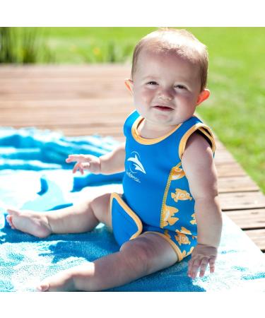 Konfidence Babywarma 2mm Neoprene Baby Wetsuit Boys - Clownfish Design | 50+ UV Protection | 0-6 Months - Buy Online on GoSupps.com