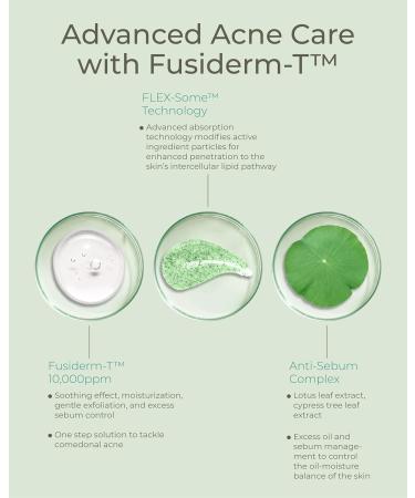 FUSIDYNE Derma Trouble Balancing Cream (1.7 fl oz) AC Soothing Care with Sebum-Control Complex for Blemish-Prone Skin Korean Skincare for All Skin Types - Buy Online on GoSupps.com