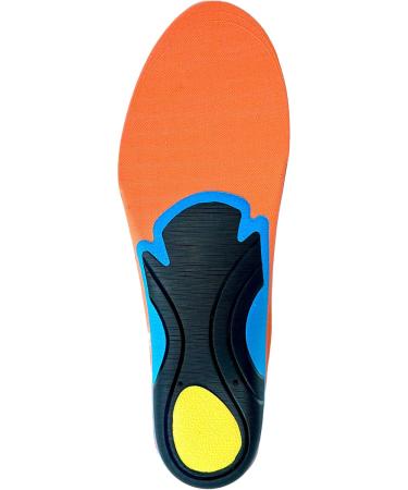 Workhorse! Thin Insoles for Arch Support & Heel Stability - Foot Pain Relief Inserts for Men & Women | Business Feet - Size M/S (M 6.5-10.5 W 6-11.5) - International Shipping - Buy Online on GoSupps.com