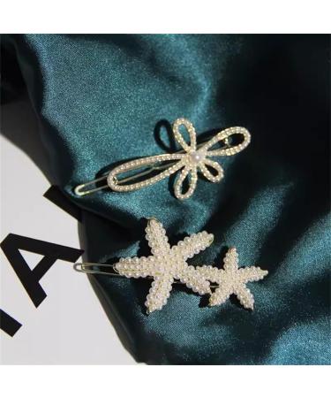 Lady's Side Clip Ladies Elegant Hair Clip Side Clip(Style 2) - Buy Online on GoSupps.com