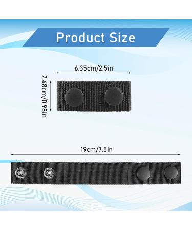 4-Pack Nylon Duty Belt Keepers - Elastic Belt Holder for 2 & 2.25 Safety Belts | Tactical Police & Military Accessories - Buy Online on GoSupps.com