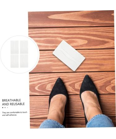 FRCOLOR 4 Pairs Anti-Wear Heel Stickers & Cushions - Adhesive Heel Grips for Foot Protection - Portable Gel Foot Supplies - Buy Online on GoSupps.com