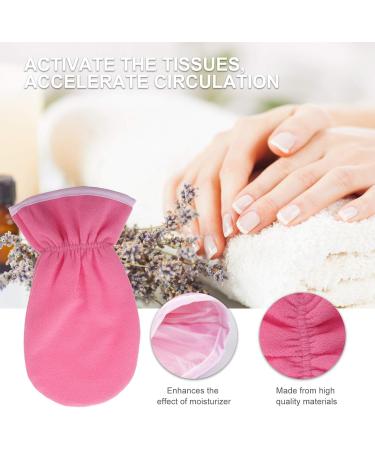 BESTYASH 4pi ces Kit De Mitaines Et Cire De Paraffine Pour Soins Thermiques Pour Mains Rose - Buy Online on GoSupps.com