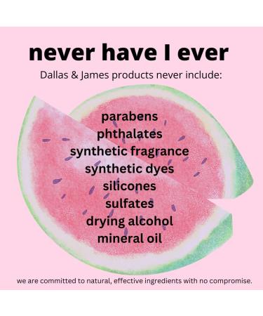 Shop Dallas & James Watermelon Dream Cica Dew Facial Mask - Hydrating & Calming Sheet Mask for Glowing Skin - Buy Online on GoSupps.com