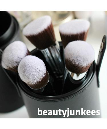 Contour Brush Bronzer & Blush Brush - Flat Angled Kabuki for Face | Dense Synthetic Bristles for Blending & Stippling - Perfect for Cream & Liquid Makeup - Buy Online on GoSupps.com