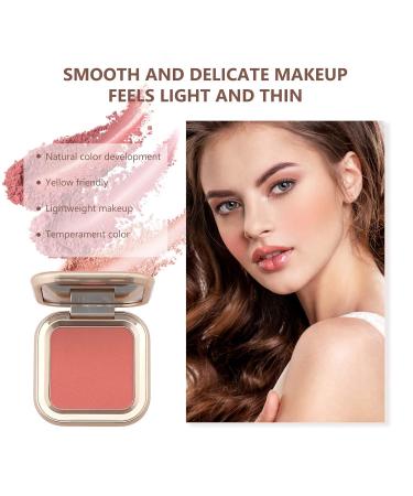 Mimore Professional Blusher Shimmer Powder - Ultrafine Textured Long-Lasting Color Easy to Blend Blush with Mirror (01) - Shop Internationally - Buy Online on GoSupps.com
