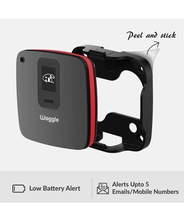 Waggle Lite RV/Dog Safety Sensor | Verizon Cellular | Instant Alerts on Temp & Humidity | Wireless Monitoring System | No WiFi | Subscription Required - Buy Online on GoSupps.com