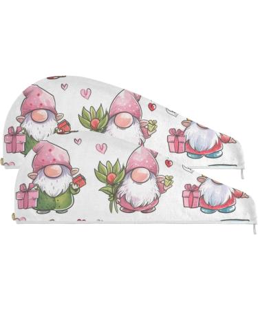 Shop Dwarfs Gifts Hair Towel 2 Pack - Super Absorbent Quick Dry Hair Turbans for Women & Girls - Buy Online on GoSupps.com