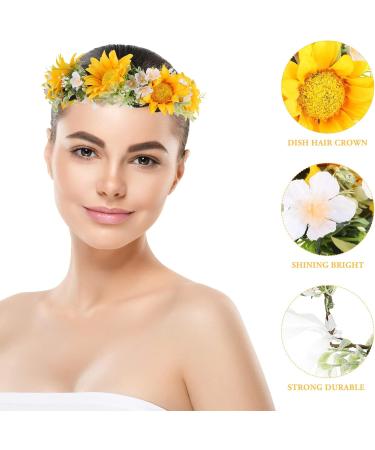 Beaupretty Wedding Garland Headband - Floral Headpiece for Bridal Elegance - Buy Online on GoSupps.com