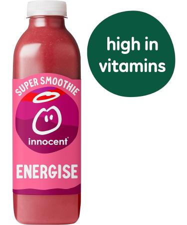 Innocent Mandarin Carrot & Ginger Recharge Smoothie 750ml - Vitamin-Infused Carrot Drink (Pack of 1) - Buy Online on GoSupps.com