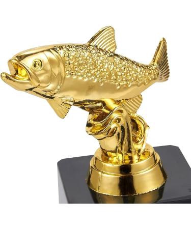 Juvale Small Fishing Trophy Award - Golden Fish Trophy for Ceremonies, Tournaments, and Competitions - Funny and Unique Gift for Kids and Adults (3x5 in) - Buy Online on GoSupps.com