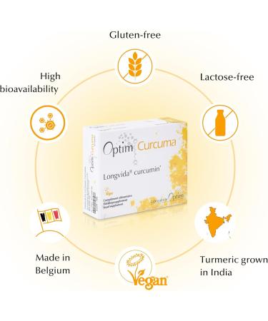 Longvida Curcumin 90 Capsules - High-Dose Turmeric Supplement for Smoother Joints | Optimize Health with Curcuma - Buy Online on GoSupps.com
