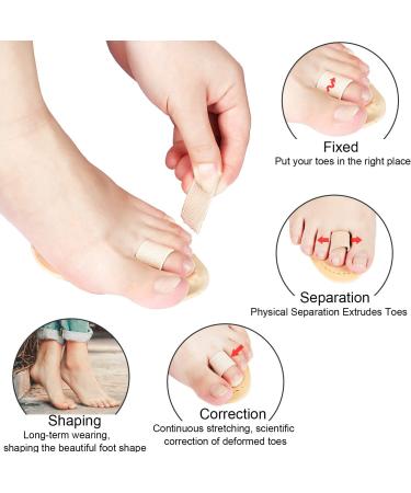 4-Piece Hammer Toe Support & Splint Set for Hammer Toes & Claw Toes - Buy Online on GoSupps.com