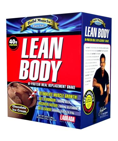 Labrada Nutrition Lean Body Packets - Chocolate  - Pack of 20