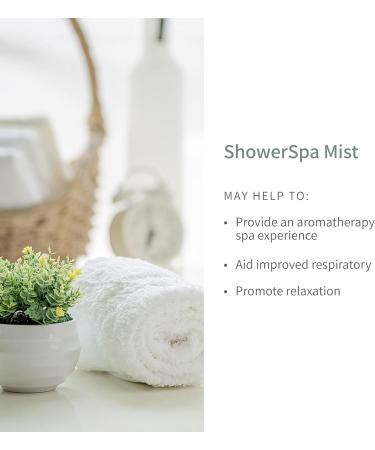 European Spa Source Energizing Lemongrass + Eucalyptus ShowerSpa Mist Spray for Aromatherapy at Home Spa Experience Sinus Congestion Relief and Tension Relief 4 fl oz. - Buy Online on GoSupps.com