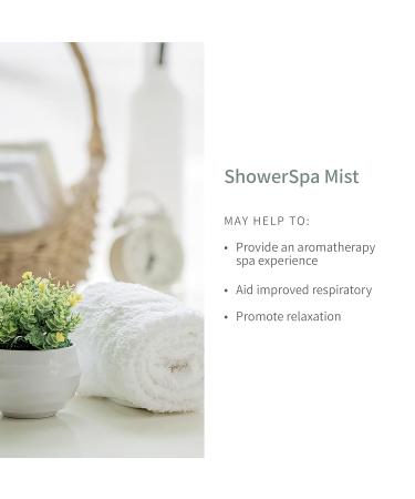 European Spa Source Jasmine + Eucalyptus ShowerSpa Mist Spray for Aromatherapy At Home Spa Experience Sinus Congestion Relief and Tension Relief 4 fl oz. - Buy Online on GoSupps.com