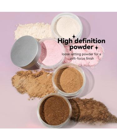 Setting Powder Makeup Loose Powder Finishing Powder Makeup Blurring Powder Blurs Fine Lines and Pores Long Lasting for Setting for Medium to Dark Skin Tones (Dark Brown One Size) Dark Brown 6 g (Pack of 1) - Buy Online on GoSupps.com