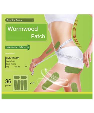BXQJRJ HerbalLegs Patches Thigh Patch  Herbal Leg Lifting Stickers  Wormwood Leg Stickers (36pcs)