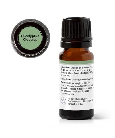 Buy 100% Pure Eucalyptus Globulus Essential Oil 10 mL - Therapeutic Grade for Diffuser Skin & Hair Aromatherapy DIYs | International Shipping - Buy Online on GoSupps.com