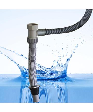 Efficient Water Diverter Easy to Install Downspout Extender Convenient Gutter Downspout Kit Manages Moderate Water Catch Basin Drainages Gutter Extension Easy to Install Gutter Water Extensions - Buy Online on GoSupps.com