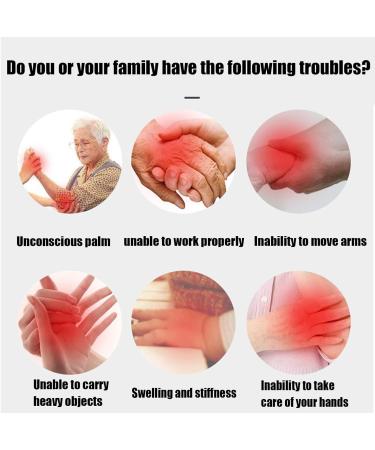 YNITJH Finger Rehabilitation Gloves for Stroke Hemiplegia Patients Hand Rehabilitation Device Functional Hand Splint for Finger Orthosis Hand Function Recovery Finger Trainer LeftHand-S S LeftHand - Buy Online on GoSupps.com