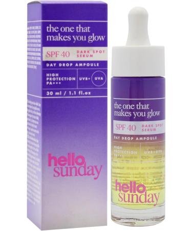 The One That Makes You Glow Dark Spot Serum SPF 40 by Hello Sunday for Unisex - 1.1 oz Serum - Buy Online on GoSupps.com