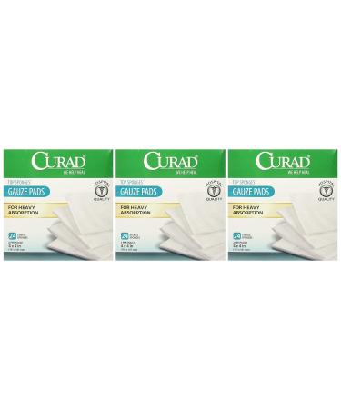 Cuard Post-Op Top Sponge Gauze Pads 4x4 Inch - Sterile and Absorbent - Buy Online on GoSupps.com