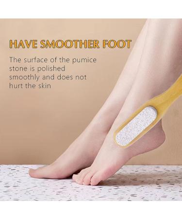CARELAX Long Handle Back Scrubber Brush with Pumice Stone - Body Exfoliating for Shower and Dry Brushing - Buy Online on GoSupps.com