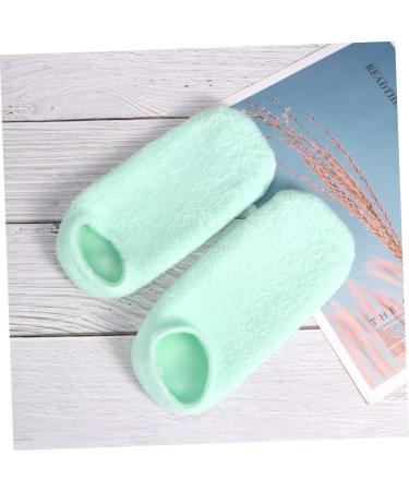 POPETPOP 2 Pairs Cracked Heels Guard Moisturizing Short Socks Hard Feet Socks Moisturising Socks and Gloves Dry Feet Socks Dead Skin Socks Feet Healing Socks Gel Socks Anti-Crack Earth - Buy Online on GoSupps.com