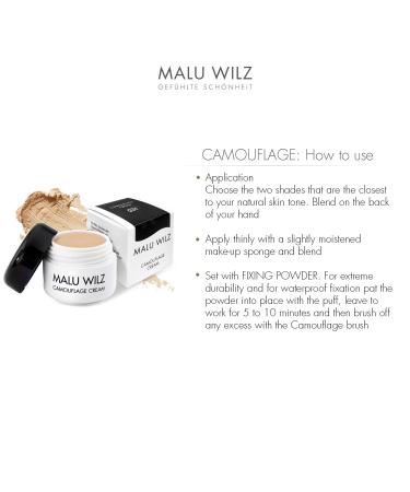 Malu Wilz Beaut Camouflage Cream - 6g Walnut Brown Squirrel | Buy Internationally - Best Concealer for Flawless Skin - Buy Online on GoSupps.com