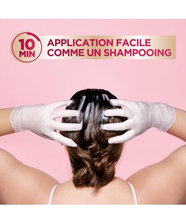 Garnier Color Shampoo Retouch Permanent Hair Color Chestnut - 100% Grey Coverage - Lasts Up to 4 Weeks - Buy Online on GoSupps.com