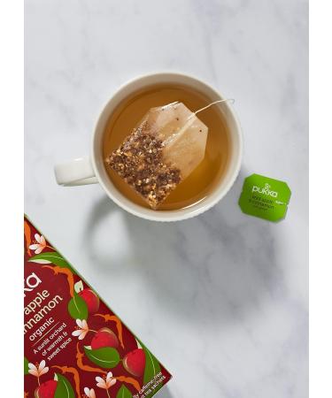  Pukka Pukka Organic and Ayurvedic Infusion Wild Apple and Cinnamon Flavour 100% Fair Trade Ingredients 4x20 Sachets 80 Sachets - Buy Online on GoSupps.com