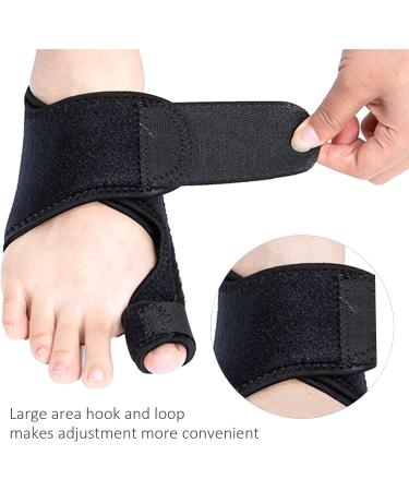 Entatial Bunion Corrector - 1pc Transpiration Hallux Valgus Corrector | Black SBR Foot Support for Comfort & Correction - Buy Online on GoSupps.com