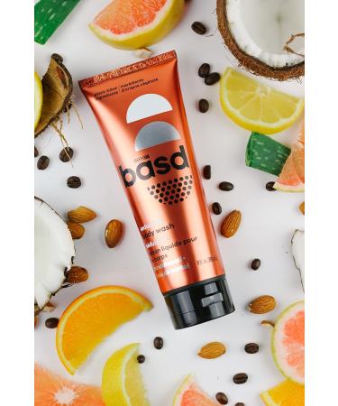 basd Natural Body Wash - Seductive Sandalwood | Organic, Vegan, Hypoallergenic Formula - 8oz Tube - Buy Online on GoSupps.com