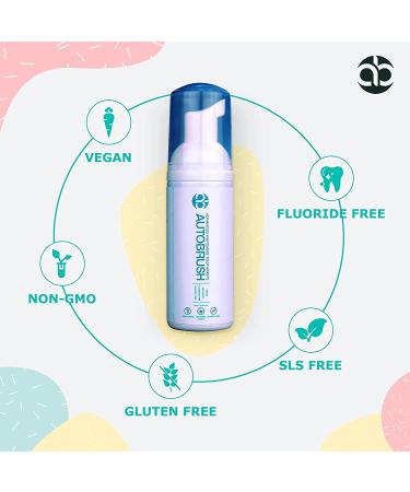 Autobrush Advanced Whitening Foaming Toothpaste - Mint Flavored, 30 Day Supply (Two Pack) - Buy Online on GoSupps.com