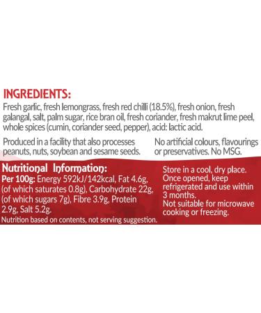 Thai Taste Red Curry Paste 114g - Buy Online on GoSupps.com