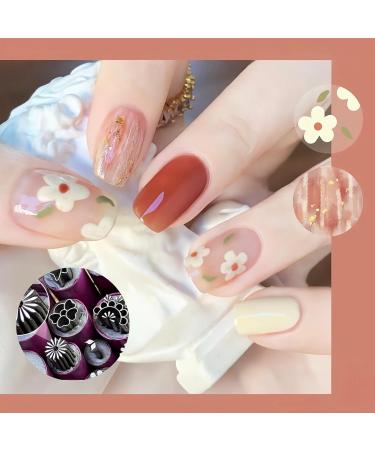 Nail Art Stamp Pen Set DIY Nail Art Graffiti Nail Art Dot Painting Tool Nail Art Stamp Tool Nail Art Flower Stamp Pen with Different Patterns 10 Nail Art Pens - Buy Online on GoSupps.com