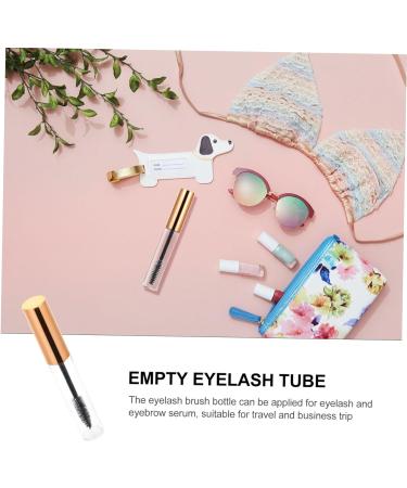 FOMIYES 60 Pcs Mascara Empty Tube DIY Mascara Tube Eyeliner Cream Bottle Mini Funnels Mascara Tubes Plastic 1 g (Pack of 1) Transparent Colorx3pcs - Buy Online on GoSupps.com