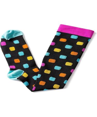 Leostep Compression Stockings for Men & Women - 5 Pairs 15-25 mmHg Support Socks for Sports Travel Pregnancy & Nurses | Colorful & Comfortable - Buy Online on GoSupps.com