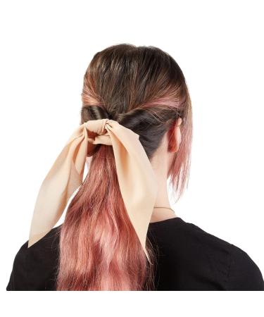Chiffon Scarf Hair Scrunchies 14 Pack - 7 Striped 7 Solid - Women's Stylist Accessories - Buy Online on GoSupps.com