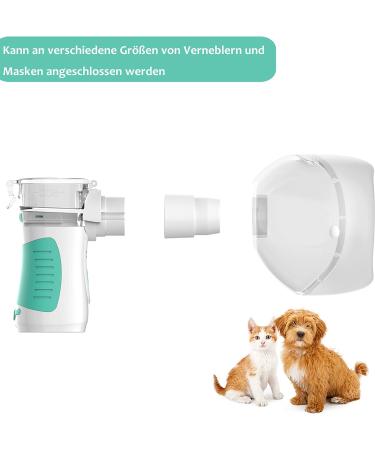 Icare-Pet Noiseless Inhaler for Cats & Small Dogs | Premium Pet Nebulizers with Silicone Mask for Asthma Relief - Buy Online on GoSupps.com
